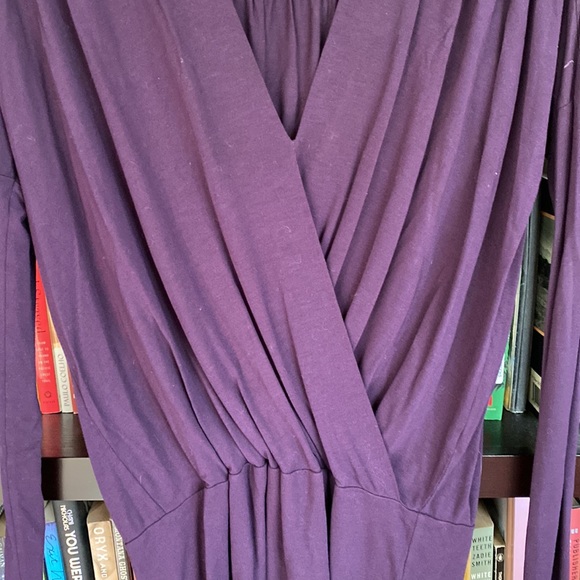 Drapey eggplant top - Picture 4 of 6